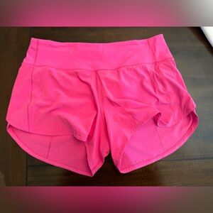 Lululemon speed up 4” shorts